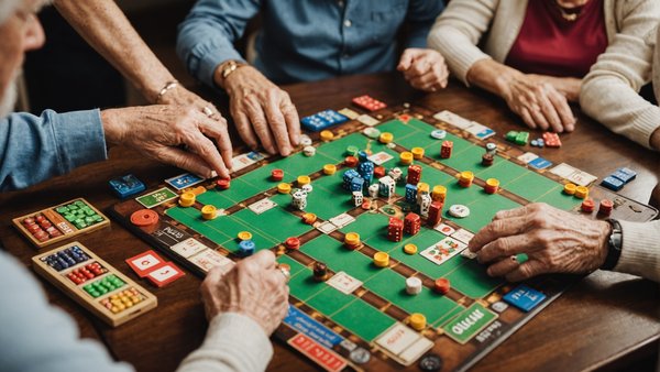 Les meilleurs jeux de société adaptés aux seniors : un divertissement à portée de main